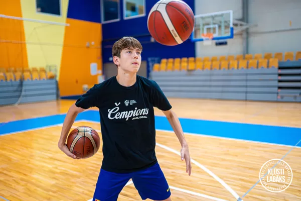 Basketbola treniņi Rimi Olimpiksajā centrā