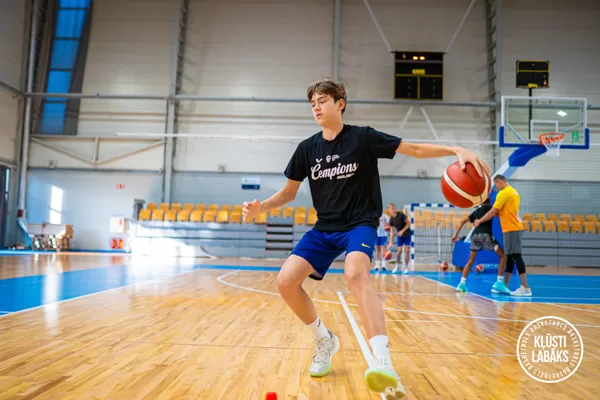 Basketbola treniņi Rimi Olimpiksajā centrā
