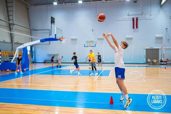 Basketbola treniņi Rimi Olimpiksajā centrā