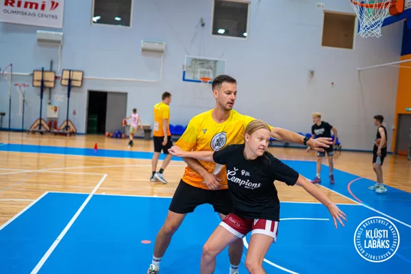 Basketbola treniņi Rimi Olimpiksajā centrā