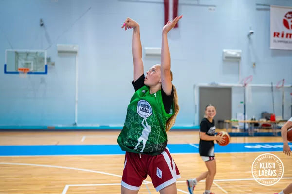 Basketbola treniņi Rimi Olimpiksajā centrā