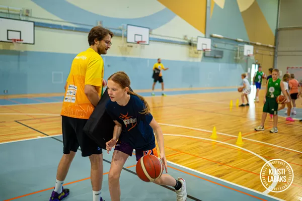 Basketbola treniņi Rimi Olimpiksajā centrā