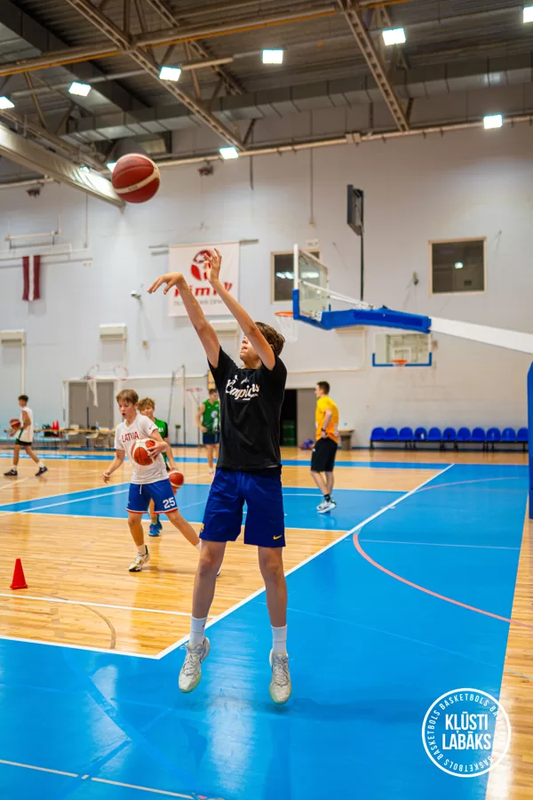 Basketbola treniņi Rimi Olimpiksajā centrā