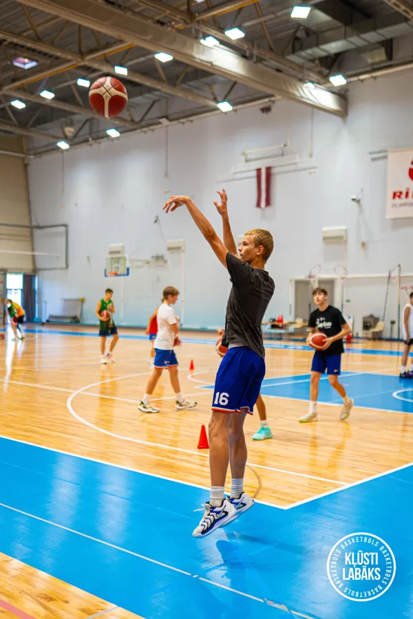 Basketbola treniņi Rimi Olimpiksajā centrā