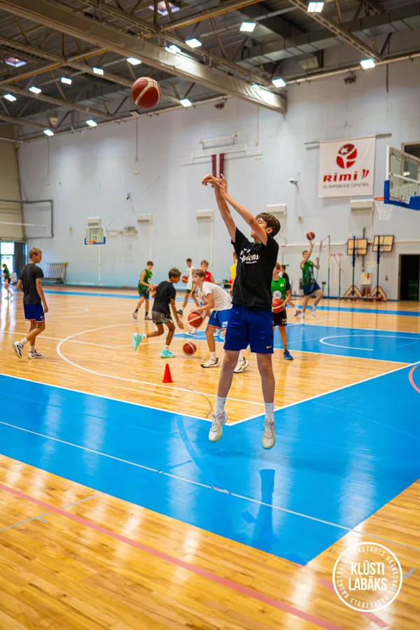 Basketbola treniņi Rimi Olimpiksajā centrā
