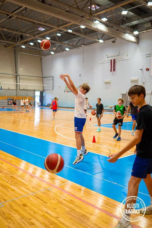 Basketbola treniņi Rimi Olimpiksajā centrā