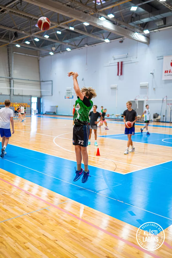 Basketbola treniņi Rimi Olimpiksajā centrā