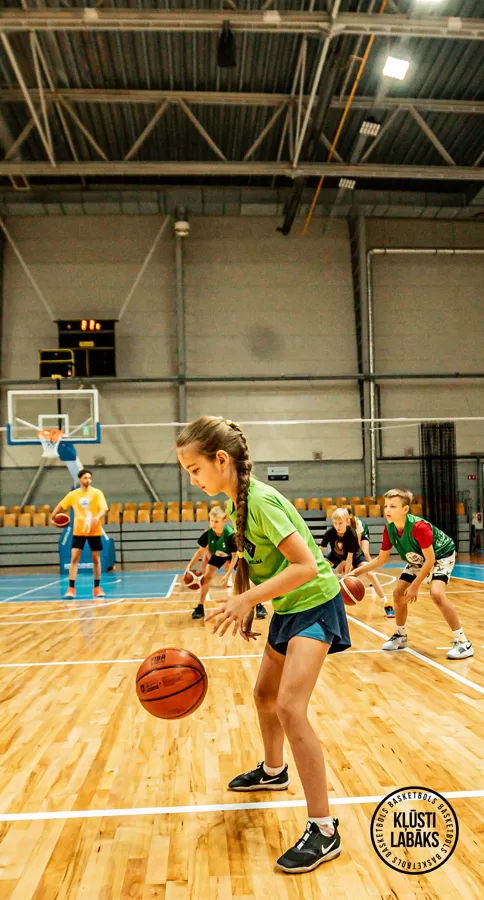 1. basketbola treniņš vasaras sezonā