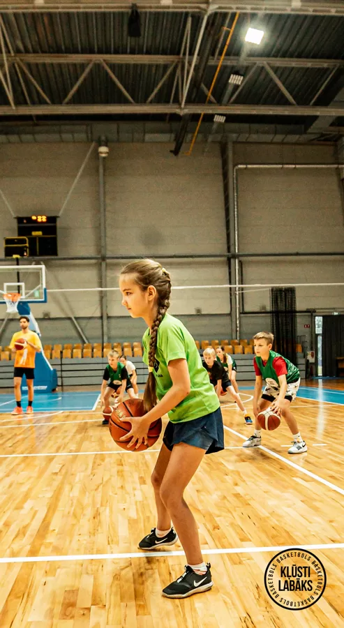 1. basketbola treniņš vasaras sezonā