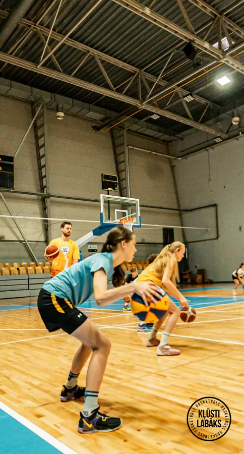 1. basketbola treniņš vasaras sezonā