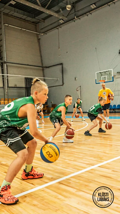 1. basketbola treniņš vasaras sezonā