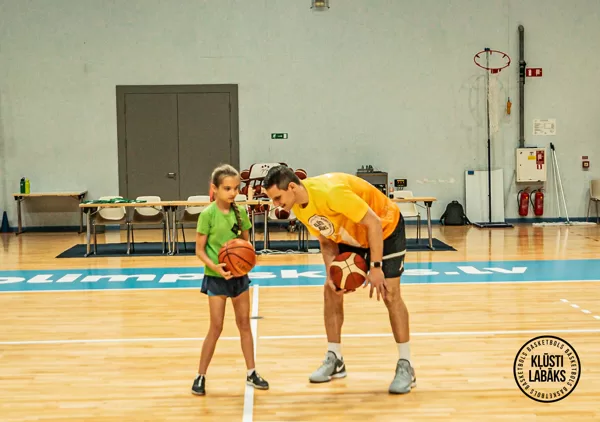 1. basketbola treniņš vasaras sezonā