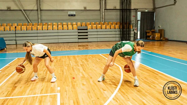 1. basketbola treniņš vasaras sezonā