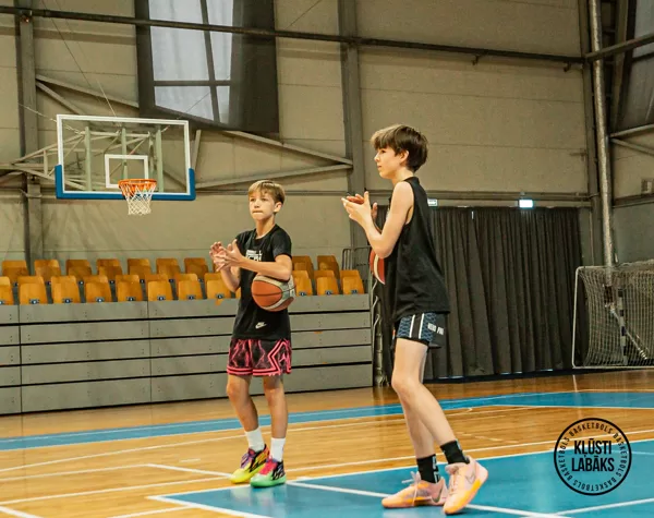 1. basketbola treniņš vasaras sezonā