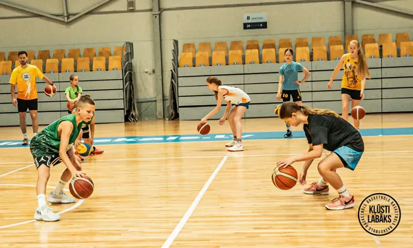 1. basketbola treniņš vasaras sezonā