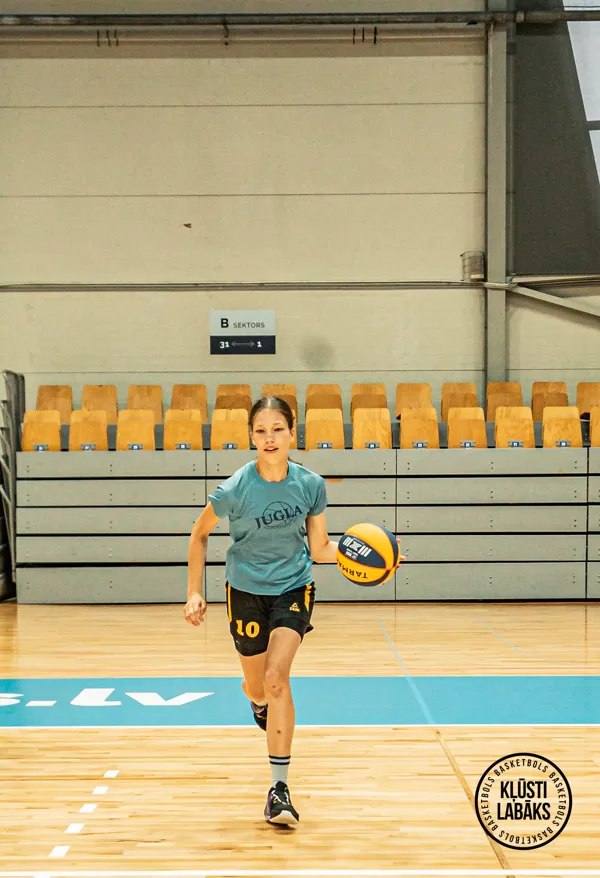 1. basketbola treniņš vasaras sezonā