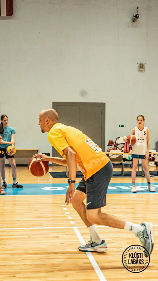 1. basketbola treniņš vasaras sezonā