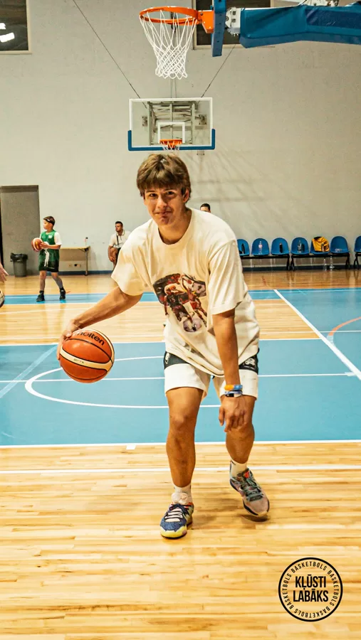 1. basketbola treniņš vasaras sezonā