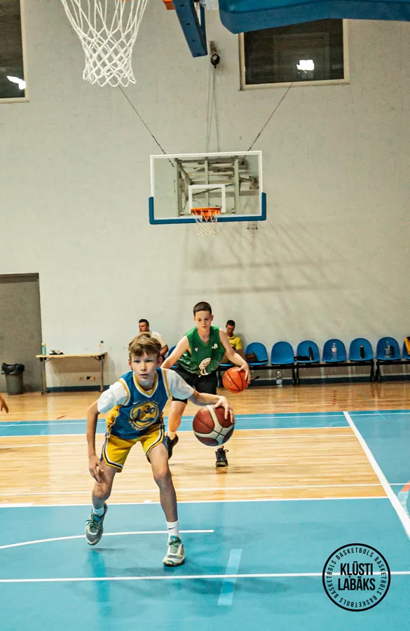1. basketbola treniņš vasaras sezonā