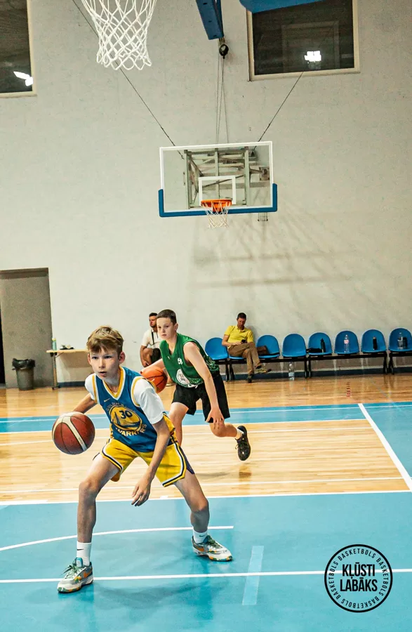 1. basketbola treniņš vasaras sezonā