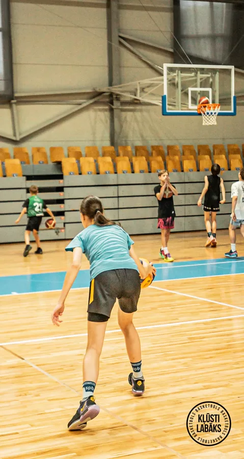1. basketbola treniņš vasaras sezonā