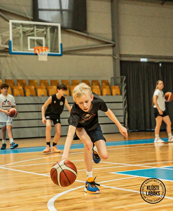 1. basketbola treniņš vasaras sezonā