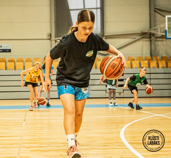 1. basketbola treniņš vasaras sezonā