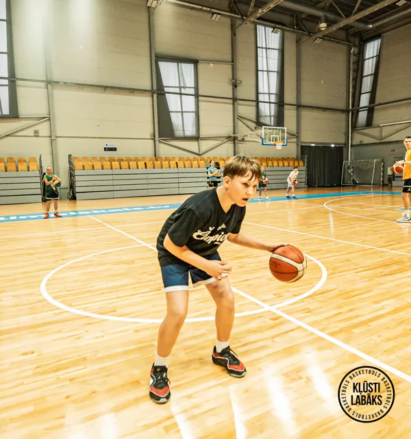 1. basketbola treniņš vasaras sezonā