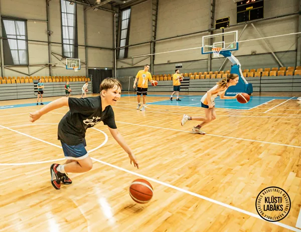 1. basketbola treniņš vasaras sezonā