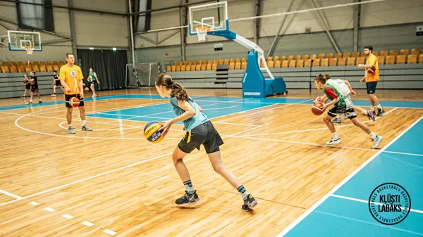 1. basketbola treniņš vasaras sezonā