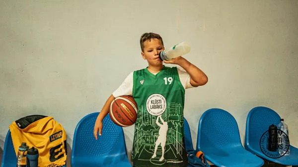 1. basketbola treniņš vasaras sezonā