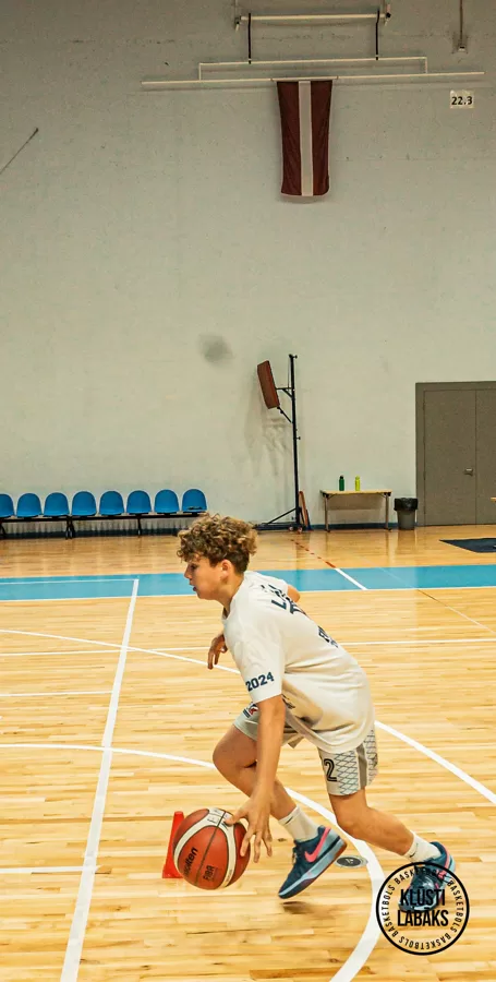 1. basketbola treniņš vasaras sezonā
