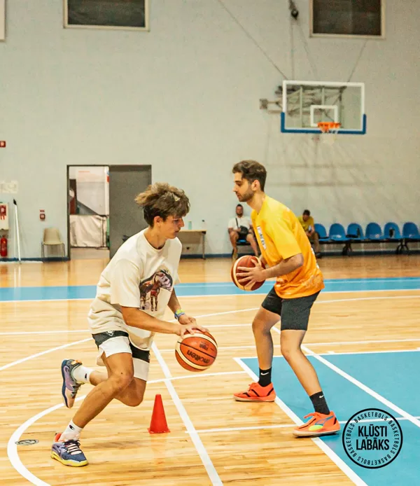 1. basketbola treniņš vasaras sezonā