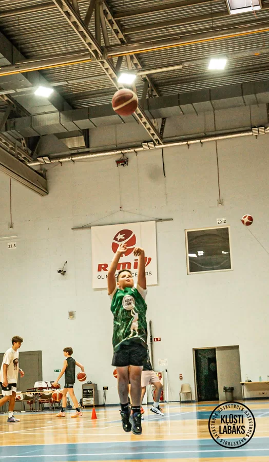 1. basketbola treniņš vasaras sezonā