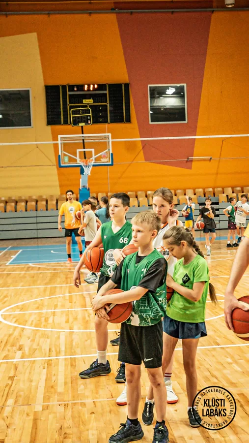 1. basketbola treniņš vasaras sezonā
