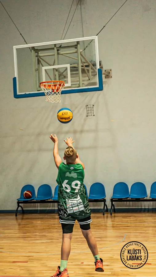 1. basketbola treniņš vasaras sezonā