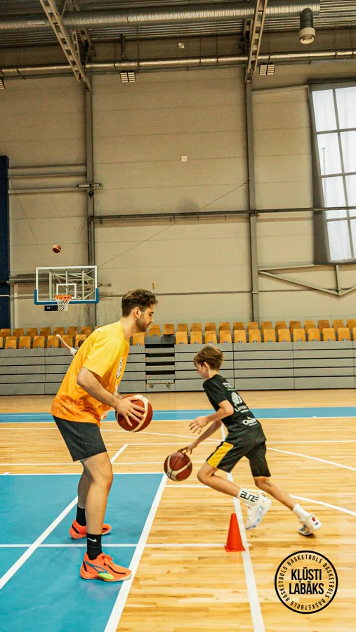 1. basketbola treniņš vasaras sezonā