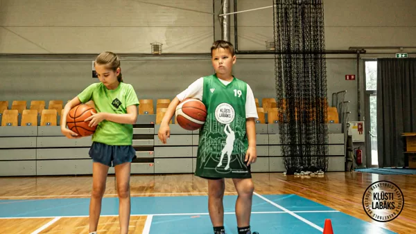 1. basketbola treniņš vasaras sezonā