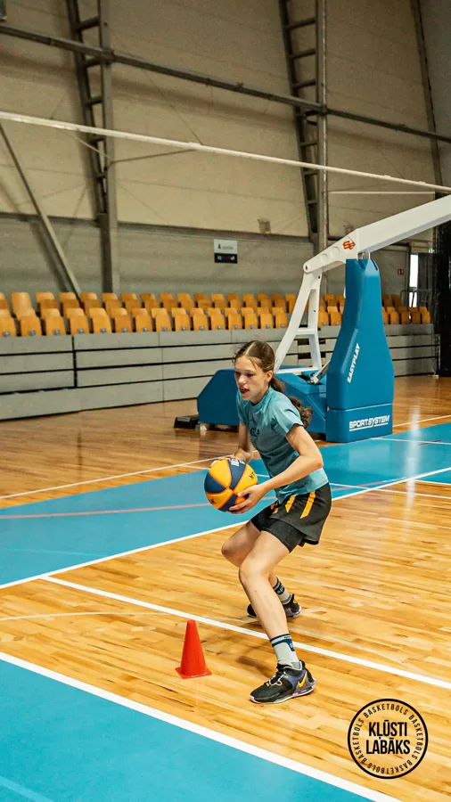 1. basketbola treniņš vasaras sezonā