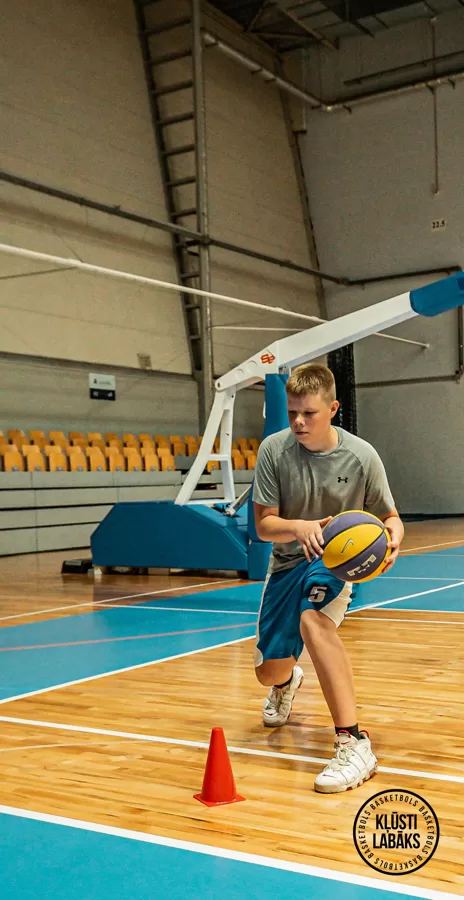 1. basketbola treniņš vasaras sezonā