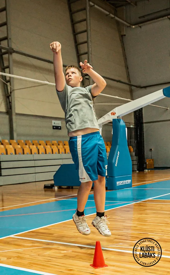 1. basketbola treniņš vasaras sezonā