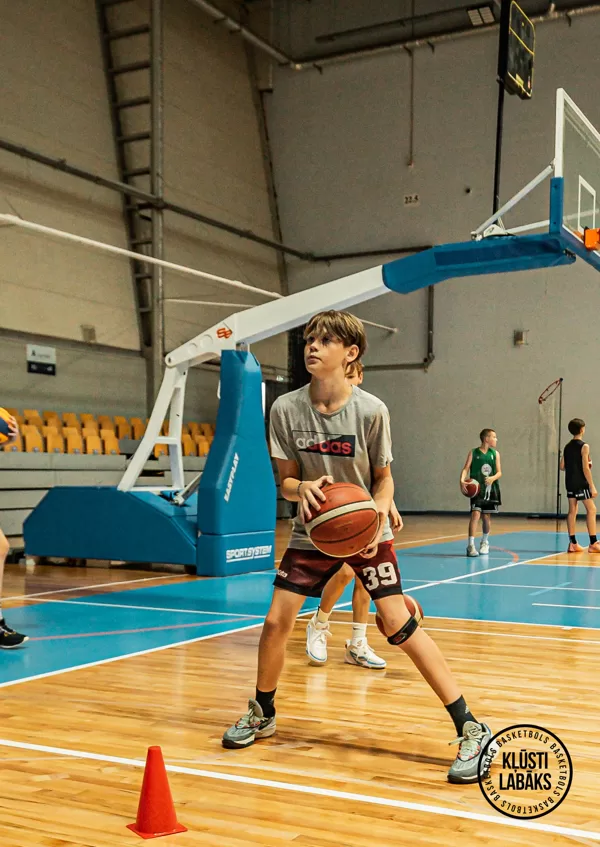 1. basketbola treniņš vasaras sezonā