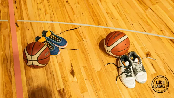 1. basketbola treniņš vasaras sezonā