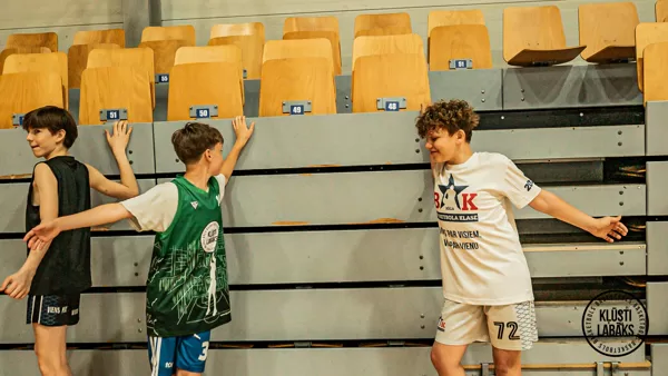 1. basketbola treniņš vasaras sezonā