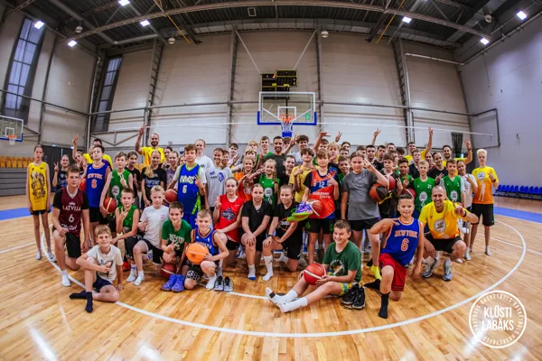 Basketbola treniņš + ETX viesis Gatis Saliņš