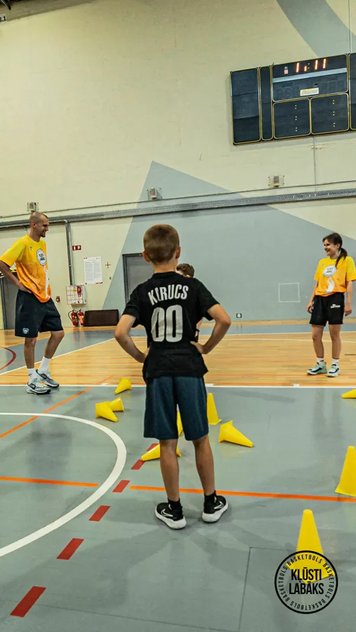 Pirmā pieredze basketbolā