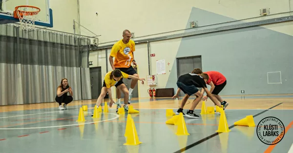 Pirmā pieredze basketbolā