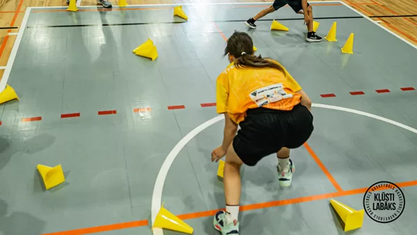 Pirmā pieredze basketbolā