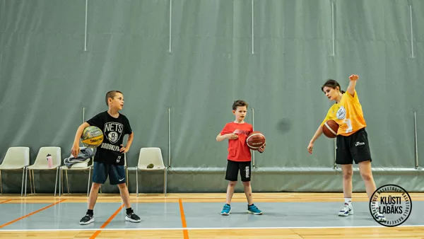 Pirmā pieredze basketbolā