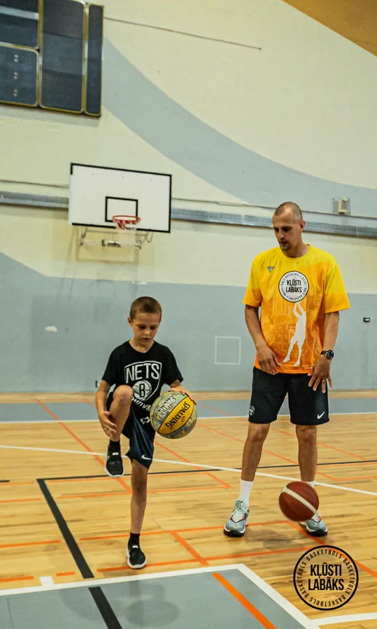 Pirmā pieredze basketbolā